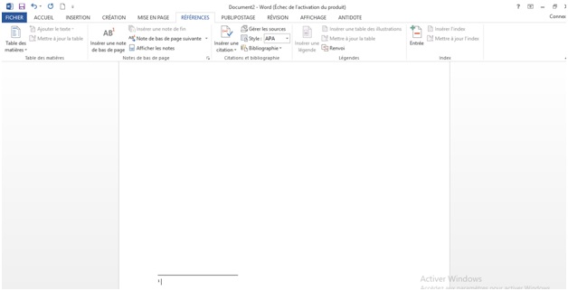 Comment ajouter des notes de bas de page ou une note de fin dans Microsoft Word 